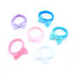 Picture of ELASTICS COLOURFUL BOWS 8MM 4 PACK